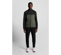 Lyle & Scott Sports Fleece Hybrid Jacket Jet Black/granite size M | Light Jackets Outlet | Men | Black M