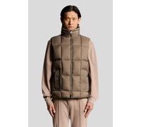 Lyle & Scott Square Wadded Puffer Gilet Falcon size XS | Bodywarmers Outlet | Men XS
