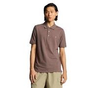 Lyle & Scott SS Polo Shirts Superfine Polo Shirt X546 Plum Truffle, S