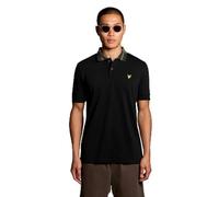 Lyle & Scott SS Polo Shirts Tartan Collar Polo Shirt Z865 Jet Black, M