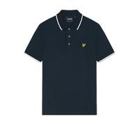 Lyle & Scott SS Polo Shirts Tipped Polo Shirt W403 Dark Navy/White, 4XL