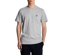 Lyle & Scott SS T-Shirts Plain T-Shirt D24 Light Grey Marl, M