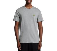 Lyle & Scott SS T-Shirts Plain T-Shirt T28 Mid Grey Marl, M