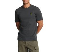 Lyle & Scott Short Sleeve Regular Fit Plain T-Shirt - Dark Grey, Dark Grey, Size Xl, Men Dark Grey