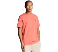 Lyle & Scott SS T-Shirts Plain T-Shirt X586 Coral Stand, M