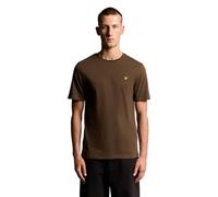 Lyle & Scott SS T-Shirts Plain T-Shirt X883 Deep Sepia, XS