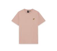 Lyle And Scott Vintage Mens Plain T-Shirt Pink Grapefruit L