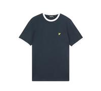Lyle & Scott SS T-Shirts Ringer T-Shirt W403 Dark Navy/White, S