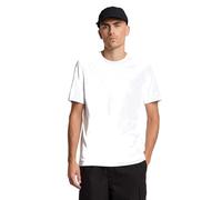 Lyle & Scott SS T-Shirts Tonal Eagle T-Shirt 626 White, XS
