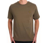 Lyle & Scott T-Shirt X569 Plain SS Khaki Ash XXL