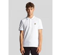 Lyle & Scott Tipped Mens Polo Shirt SP1524VOG - W533 White/ Light Blue