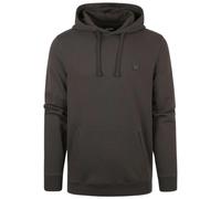 Lyle & Scott Tonal Eagle Logo Gunmetal Grey Pull Over Hoodie