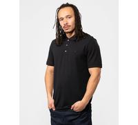 Lyle & Scott Tonal Eagle Mens Polo Shirt - Black Cotton - Size Medium