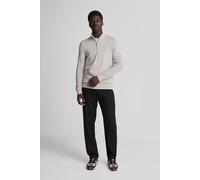 Lyle & Scott Tonal Eagle Merino Quarter Zip Jumper Cove size XXL | Sweaters Outlet | Men XXL