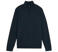 Lyle & Scott Mid Layers Superfine Quarter Zip Sweatshirt Z271 Dark Navy, XL
