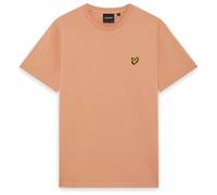 Lyle And Scott Vintage Mens Plain T-Shirt Terracotta Pot S