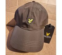 Lyle & Scott Vintage Classic Ripstop Baseball Cap Army Olive & Embroidered Logo