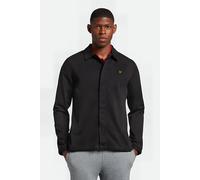 Lyle & Scott Washed Drill Overshirt Jet Black size XS | Light Jackets Outlet | Men | Black XS
