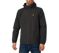 Lyle & Scott Zip Through Hooded Jacket, Gunmetal - XL