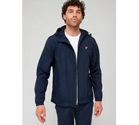 Lyle & Scott Zip Through Hooded Jacket - Navy, Navy, Size 2Xl, Men Navy