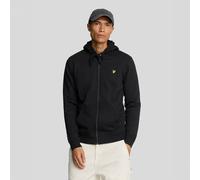 Lyle & Scott Zip Through Hoodie - Jet Black - XXL