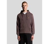 Lyle & Scott Zip Through Mens Hoodie ML420VOG - X863 Espresso