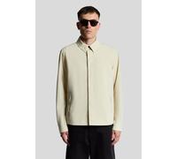 Lyle & Scott Zip Through Nylon Overshirt Grey Taupe size XL | Light Jackets Outlet | Men | Gray XL