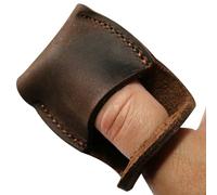 Lylence Thumb Guard- Leather Thumb Protection, Leather Finger Protector,Wood Carving Tools,Wood Carving Kit,Spoon Carving Kit,