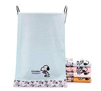 LYLEQ bath towels Thicken big suit male and female adult cartoon water absorption 1*bath towel +2* towel_Snoopy Blue