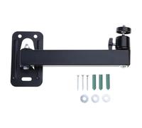 Lylincy Foldable Projector Wall Mount,Ceiling Wall Projector Mount,Universals Adjustable Projectors Mount, Projectors Stand 1/4" Screw Size,360 Degrees Rotation&90 Degree Tilting (7.87'')
