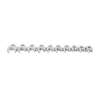 Lylithuif 10PC 3/8 Inch Metric Crowsfoot Wrench Set with Clip Organizer | Versatile 10 piece metric crowsfoot wrench set for automotive repairs with chrome vanadium steel heads