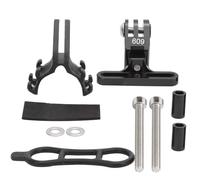 Lylithuif Action Camera Adapter Bicycle Handlebar Mount High Strength Lightweight Aluminum Alloy Mount for Bike Cycling Accessories Durable 4.7x4.5cm 44g