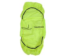 Lylithuif Bike Rack Bag Cover Waterproof Dustproof Lightweight Foldable Rain Cover for Outdoor Cycling Backpack Bike Rack Bag Fluorescent Green 126x66cm