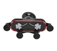 Lylithuif Car Phone Holder Adjustable 360 Degree Rotating Phone Mount for Car Home Black Plastic Universal Phone Stand for Vehicles and Home Use