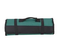 Lylithuif Chef Knife Roll Bag Premium Multifunctional 20 Slots Cutlery Storage Holder Protector for Professional Chefs Home Cooks Travel Camping Durable Canvas Material 22.4x14.0 Inches (Green)