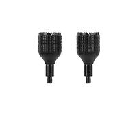 Lylithuif Drone Remote Controller Sticks Copper Anti Slip Thumb Rocker Joystick High Sensitivity for RC PRO Screen Remote Control 2 Pcs (Black)