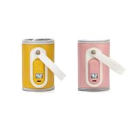 Lylithuif Electric Bottle Warmer USB Portable Adjustable Temperature Milk Heater with Clear Display Screen for Breastfeeding Night Feeding Travel Use Yellow Pink (Pink)