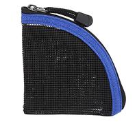 Lylithuif Fly Fishing Line Storage Wallet Tippet Case NetLike Leader Tippet Storage 7 Slots Durable Nylon Mesh Zippered Compact Lightweight for Outdoor Fishers (S)
