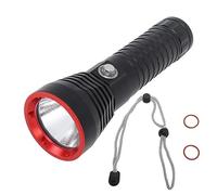Lylithuif LED Dive Torch 5000k 2000LM IPX8 Professional Underwater 100m Diving Flashlight for Scuba Diving Snorkeling Aluminum Alloy 15.7x5.3cm