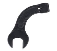 Lylithuif Open Tapping Wrench Heavy Duty Single Head Open End Wrench High Carbon Steel Heat Treated Bent Handle Wrench for Oil Metallurgy Power Generation Refining Shipbuilding Industries (34MM)