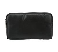Lylithuif Power Bank Storage Bag Fireproof Scratch Resistant Portable Electronics Organizer for Drone Batteries Power Banks Black Silicone Fiberglass Cloth 20.5 x 12 x 2.7cm