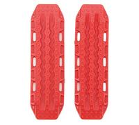 Lylithuif RC Car Escape Board Simulation Plastic Sand Ladder Non Slip Escape Plate for 1/18 1/24 Scale Remote Control Vehicle AXIAL SCX24 Durable Replacement Parts (Red)