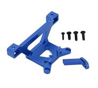 Lylithuif RC Car Front Bracket Mount Replacement Aluminum Alloy High Performance Lightweight Durable Upgrade for E Revo Slash4WD Summit 1/16 Scale RC Vehicles (Blue)