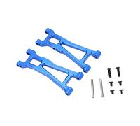 Lylithuif RC Car Swing Arm Aluminium Alloy High Hardness Lightweight Easy Assembly Front Rear Swing Arm Replacement Parts for HBX 16889 1/16 Scale Remote Control Car Blue 2PCS