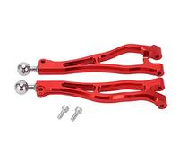 Lylithuif RC Front Upper Suspension Swing Arm Premium Aluminum Alloy Replacement Part for KRATON 6S 1/8 Scale RC Car High Strength Durable Performance Upgrade Accessories (Red)