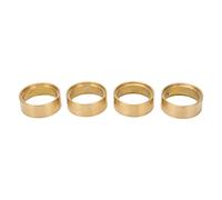 Lylithuif RC Internal Beadlock Wheel Weights Premium Brass Counterweight Clamp Rings for FMS 1/18 1/24 FCX24 RC Cars Enhanced Stability and Climbing Performance Durable Rust Proof Gold
