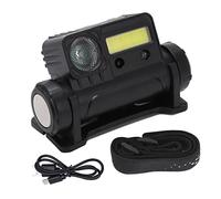Lylithuif Sensing Head Lamp IPX4 Magnet USB Charging Induction Head Light with 6 Gears Adjustable Lamp Head for Camping Hiking Running