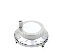 LYLNV Pulser Handwheel 5/12/24V 4/6Pin Pulse 100 Manual Pulse Generator Hand Wheel Machine 60mm Rotary Encoder