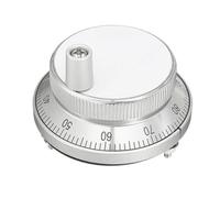 LYLNV Pulser Handwheel 5V 6Pin Pulse 100 Manual Pulse Generator Hand Wheel Machine 60mm Rotary Encoder