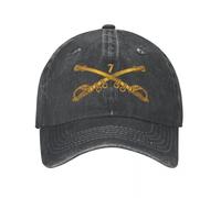 LYLQSSYS Army Baseball Caps Hats 7Th Cavalry Branch Wo Txt Cowboy Hat for Man Peaked Cap Snapback Gift